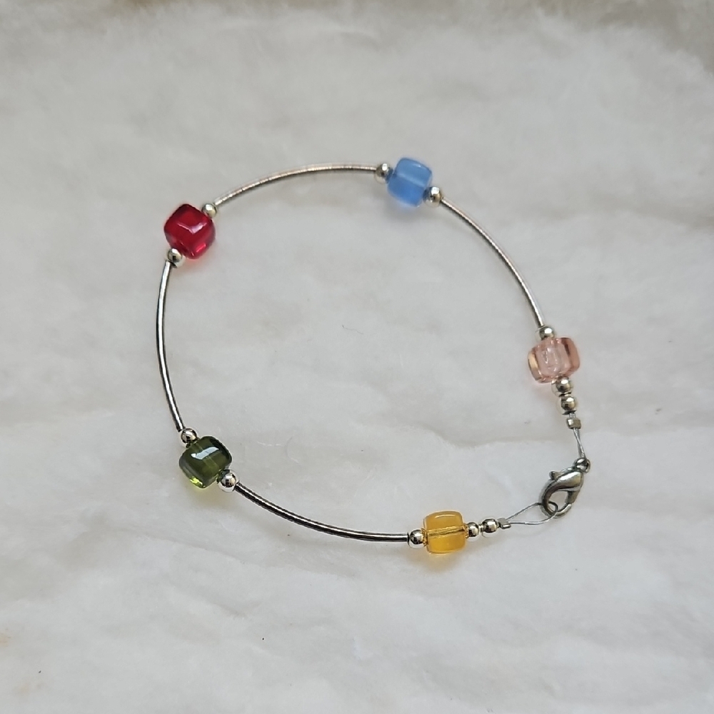 Murano Piu Multicolor Beaded Bracelet